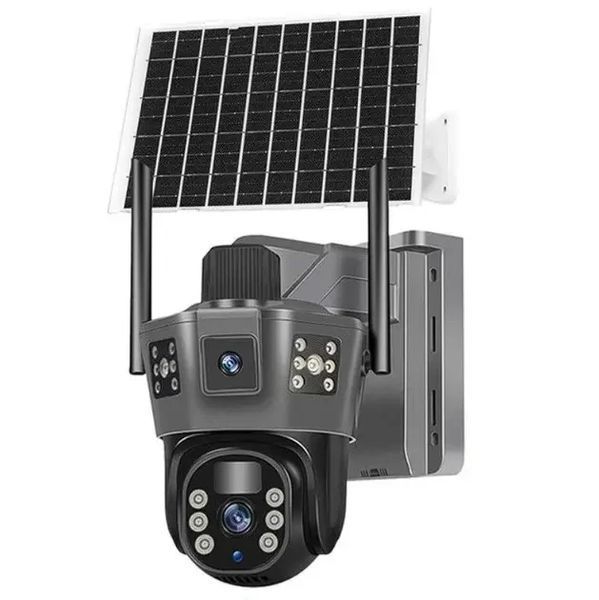 360&deg; Вулична IP-камера TP18 4G Solar PTZ з автономним живленням та SIM-картою, 6 МП, чорна TP18 фото