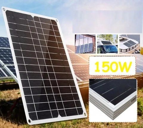 Сонячна панель Solar Board 150W Монокристалічна панель SOLA150 фото
