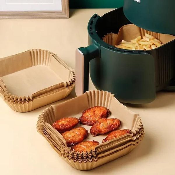 Пергаментні силіконізовані форми 23см для аерогрилю та мультипечі 100 шт Jamx4583 фото