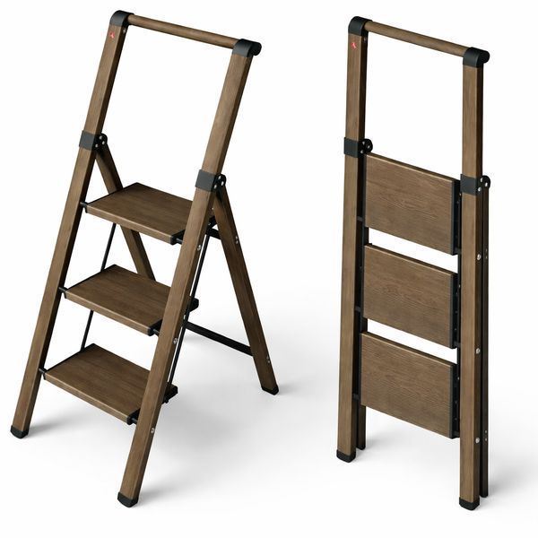 Драбина, алюмінієва під дерево, легка, широка ladder ladder L0103 NDL0103 фото