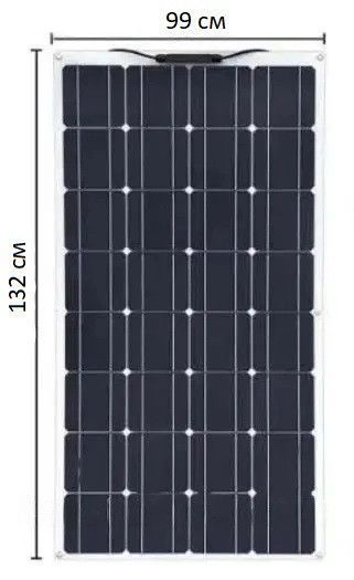 Сонячна панель Solar Board 200W для домашнього електропостачання та кемпінгу SOLA200 фото