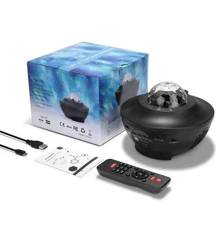 Лампа ночник на поставке Звёздное небо-сфера k790 NK790 фото