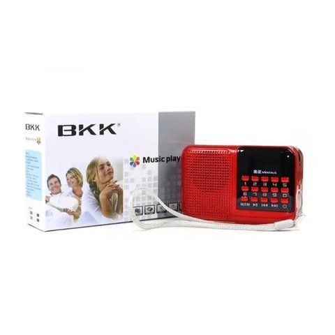 Акумуляторний радіоприймач BKK S61 Радіо колонка з FM USB MicroSD BKKS61 фото