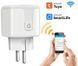 Умная WiFi розетка 16А, Smart 3680Вт / Розетка с управлением через телефон / Интеллектуальная розетка JJ17 фото 1