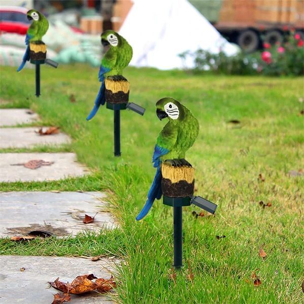 Садовый фонарь SOLAR PARROT на солнечной батарее Попугай POP25 фото
