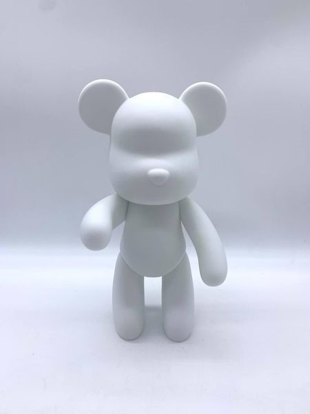Флюїдне ведмежа fluid bear bearbrick, 23 см, з фарбами BLUE BLUE23 фото