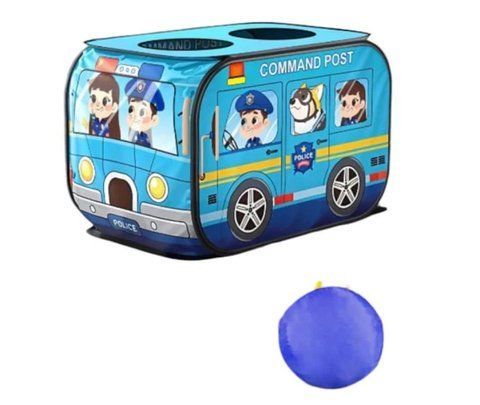 Дитячий ігровий намет Kids Indoor Outdoor Playhouse BLUE 110x75x72см BUS110 фото