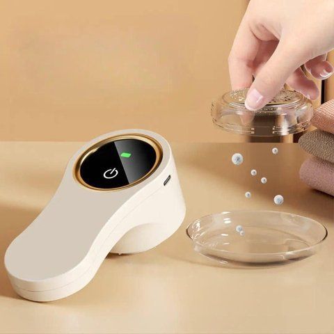 Машинка для видалення катишків shaver LY-950 з Type-C зарядкою, бездротова, біла LY950 фото